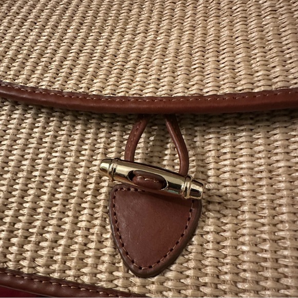 Sézane Milo Bag Naturel & Heritage Leather NWT - Picture 3 of 10